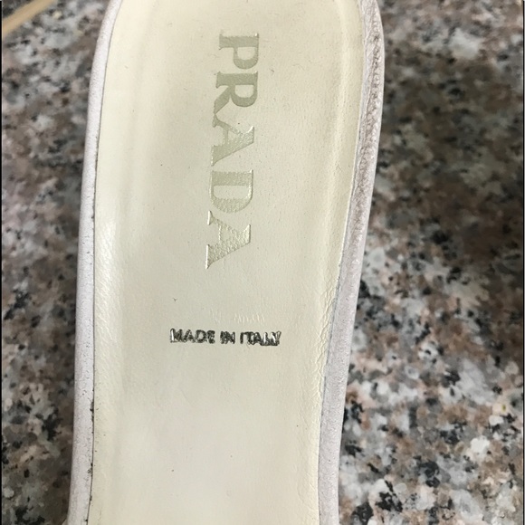 Prada leather buckled kitten heeled mules - Picture 8 of 13